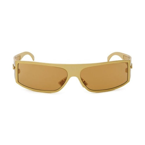 Bottega Veneta Gold Metal Sunglasses