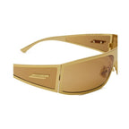 Bottega Veneta Gold Metal Sunglasses