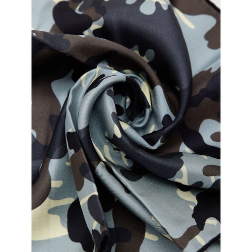 Tom Ford Gray Silk Pocket Square