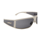 Bottega Veneta Gray Metal Sunglasses