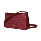 Michael Kors Red Fabric Crossbody Bag