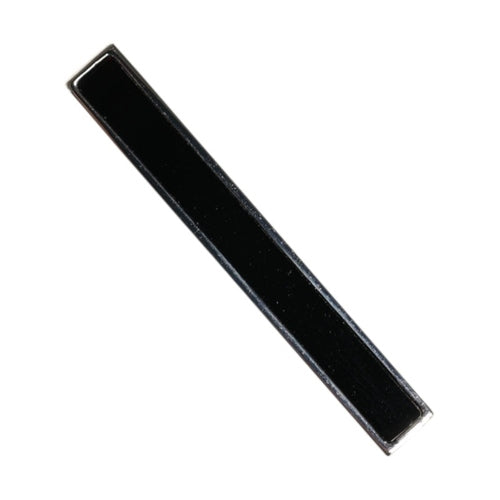 Dolce & Gabbana Silver Tone Brass Logo Branded Men Accessory Tie Clip Bar