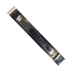 Dolce & Gabbana Silver Tone Brass Logo Branded Men Accessory Tie Clip Bar