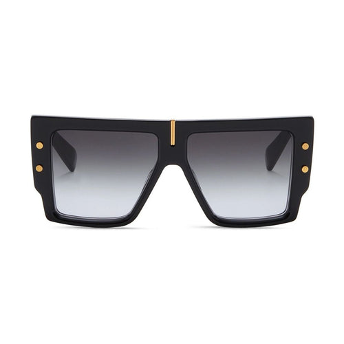 Balmain Black Acetate Sunglasses