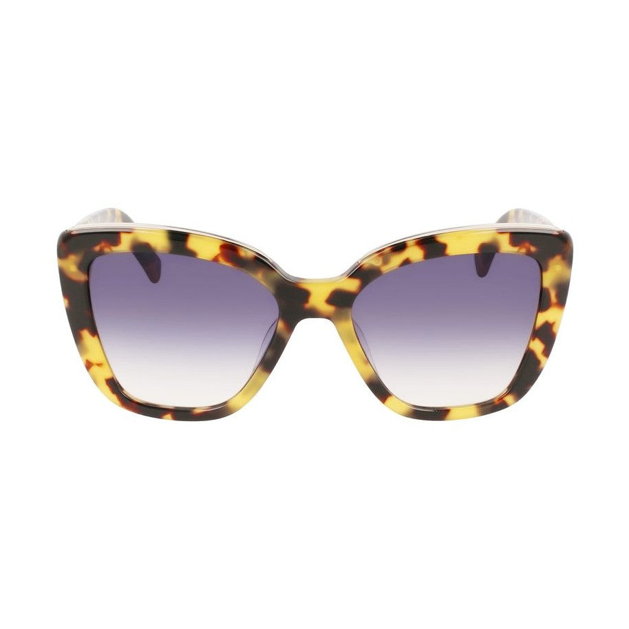 Longchamp Brown Acetate Sunglasses