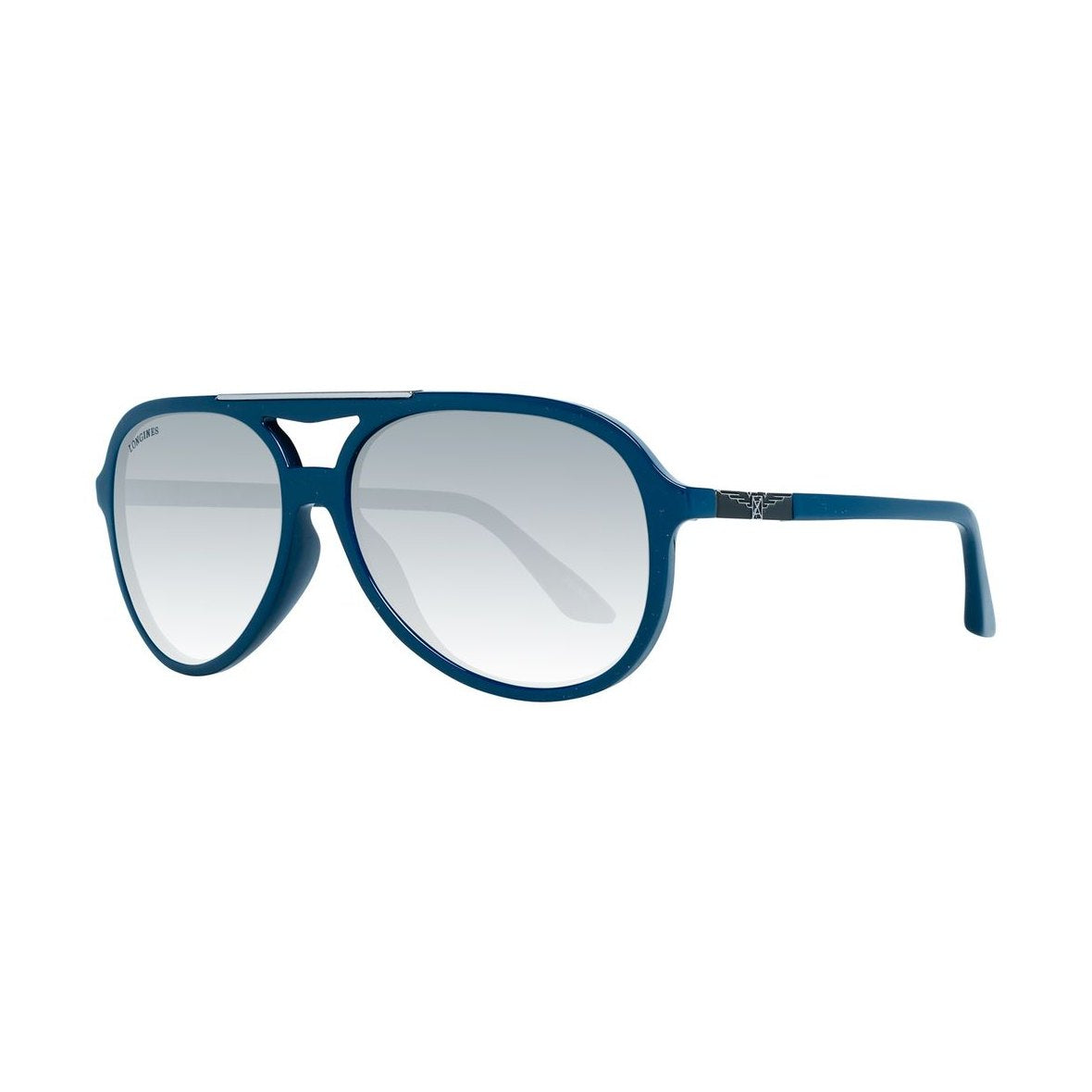 Longines Blue Plastic Sunglasses
