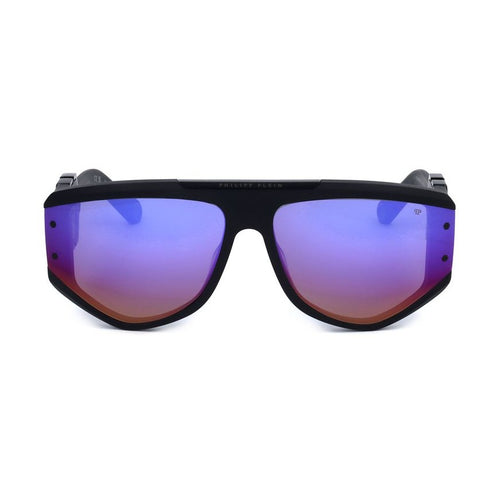 Philipp Plein Black Acetate Sunglasses