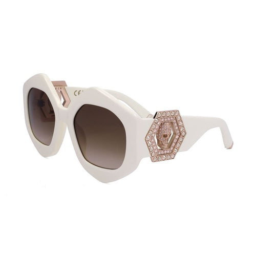 Philipp Plein White Acetate Sunglasses