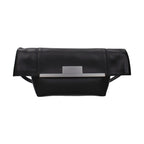 Max Mara Black Leather Shoulder Bag