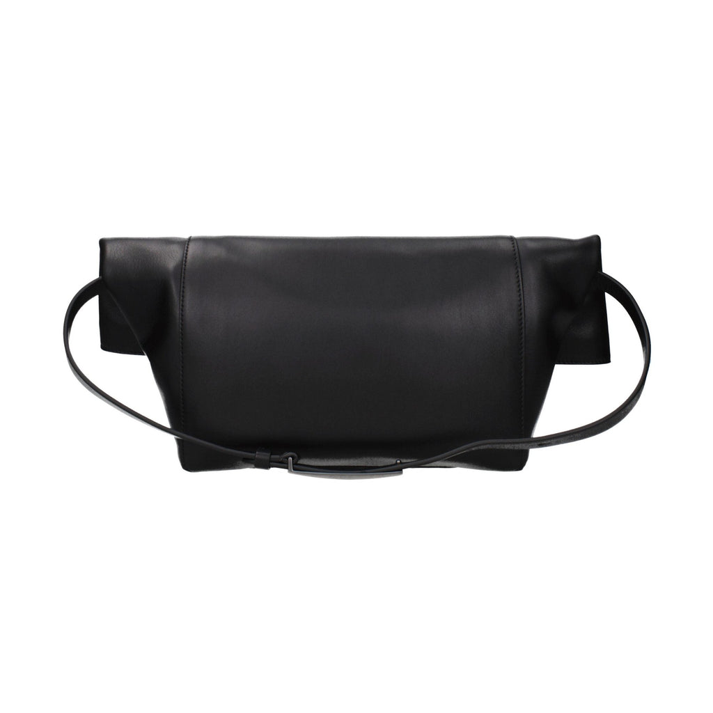 Max Mara Black Leather Shoulder Bag