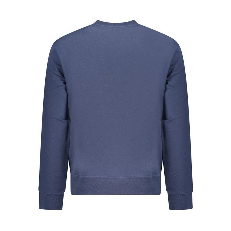Hugo Boss Blue Cotton Men's Sweatshirt