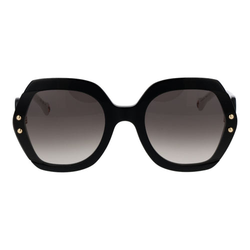 Carolina Herrera Black Acetate Sunglasses