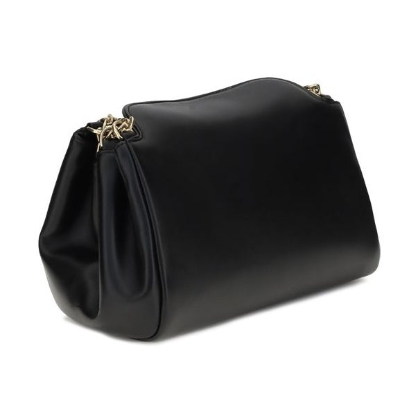Prada Black Calf Leather Bos Taurus Shoulder Bag