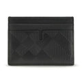 Burberry Black Calf Leather Bos Taurus Wallet