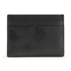 Burberry Black Calf Leather Bos Taurus Wallet