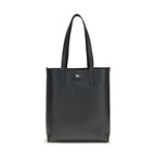 Burberry Black Calf Leather Bos Taurus Shoulder Bag
