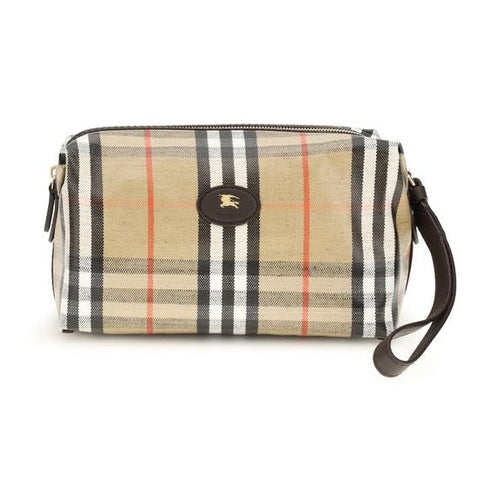 Burberry Beige Cotton Wallet