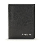 Givenchy Black Calf Leather Bos Taurus Wallet