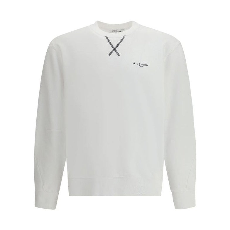 Givenchy White Cotton Sweatshirt