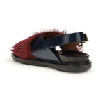 Marni Multicolor Calf Leather Bos Taurus Flat Sandals