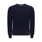 Brunello Cucinelli Blue Wool Oves Aries Sweatshirt