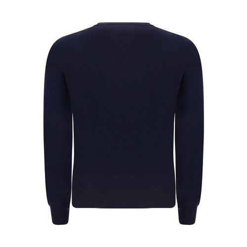 Brunello Cucinelli Blue Wool Oves Aries Sweatshirt