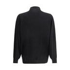 Brunello Cucinelli Black Cashmere Polo Shirt