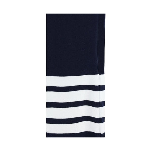 Thom Browne Blue Cotton Casual Pants
