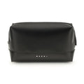 Marni Black Calf Leather Bos Taurus Shoulder Bag