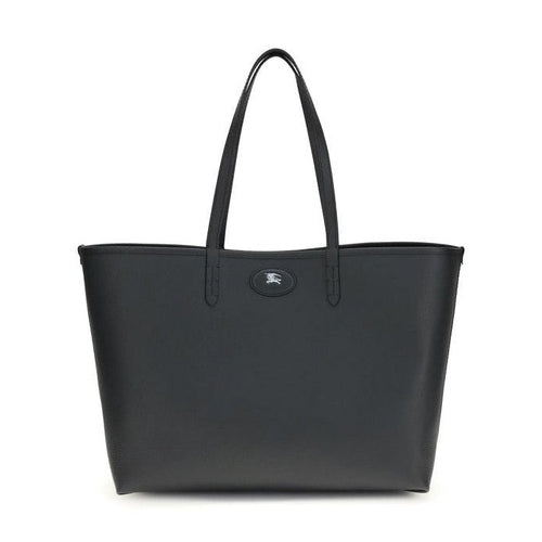 Burberry Black Calf Leather Bos Taurus Shoulder Bag
