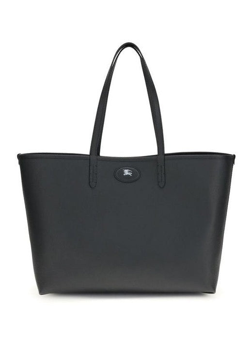 Burberry Black Calf Leather Bos Taurus Shoulder Bag