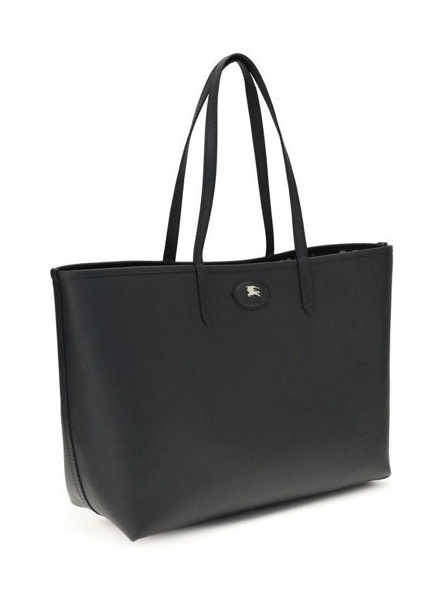 Burberry Black Calf Leather Bos Taurus Shoulder Bag