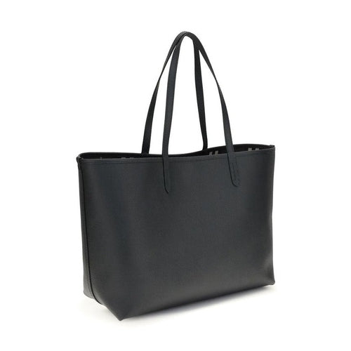 Burberry Black Calf Leather Bos Taurus Shoulder Bag