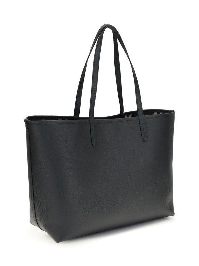 Burberry Black Calf Leather Bos Taurus Shoulder Bag