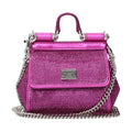 Dolce & Gabbana Pink Satin Handbag