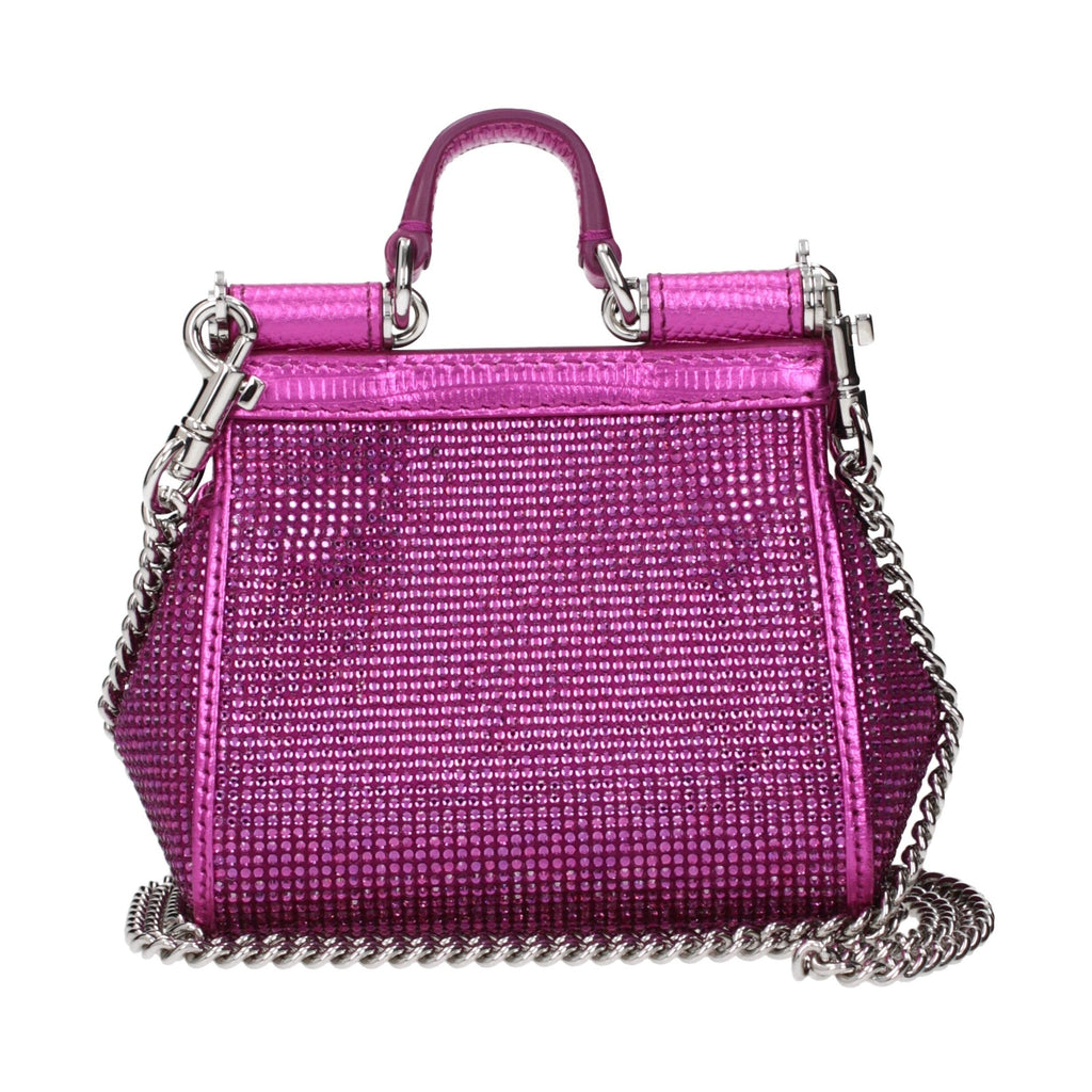 Dolce & Gabbana Pink Satin Handbag
