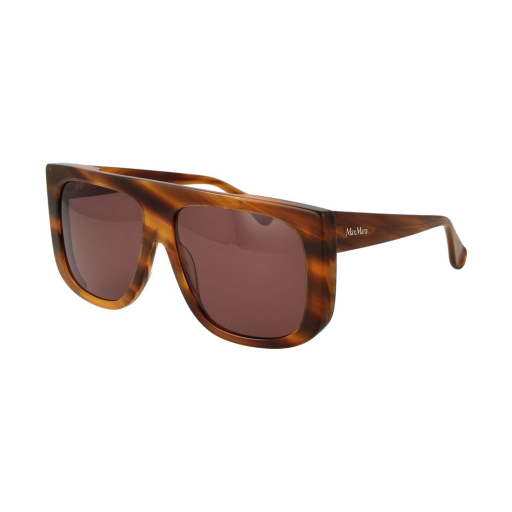 Max Mara Brown Acetate Sunglasses