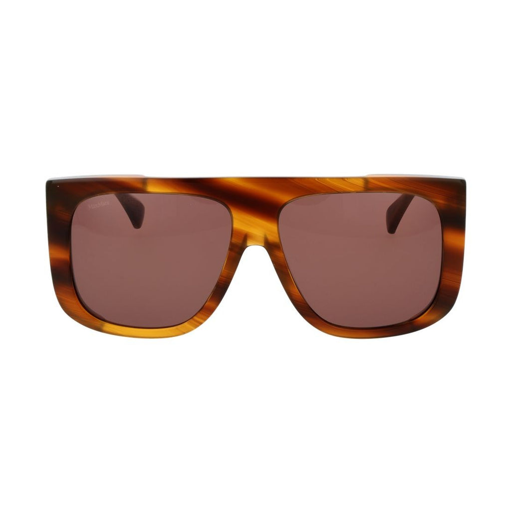 Max Mara Brown Acetate Sunglasses