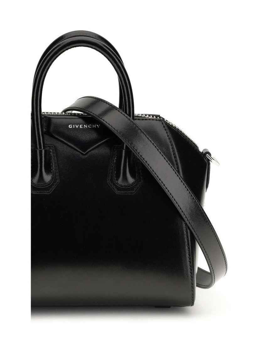 Givenchy Black Calf Leather Bos Taurus Handbag