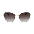 Longchamp Gold Metal Sunglasses