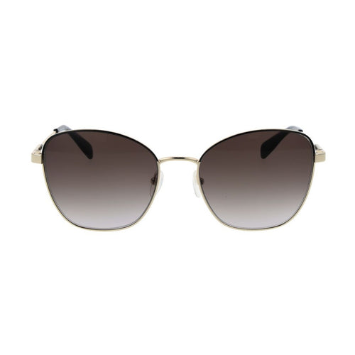 Longchamp Gold Metal Sunglasses