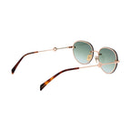 Maje Gold Metal Sunglasses