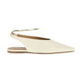 Jil Sander Beige Goatskin Ballet Flats