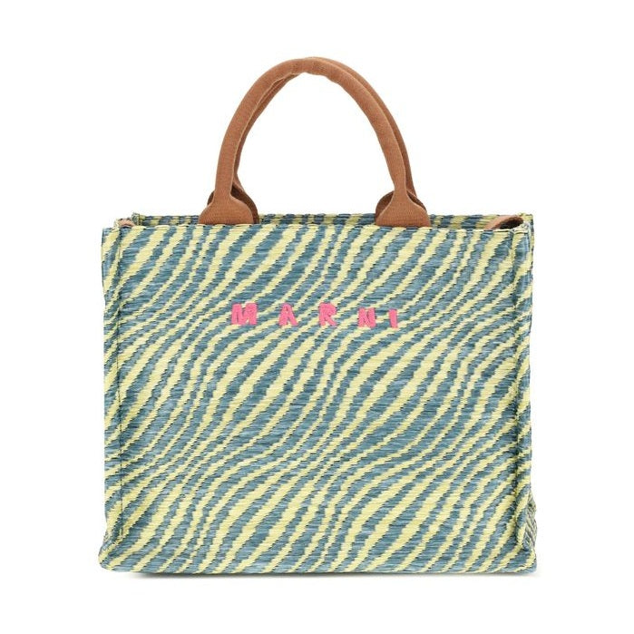 Marni Multicolor Fabric Shoulder Bag