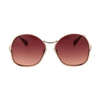Max Mara Rose Gold Metal Sunglasses