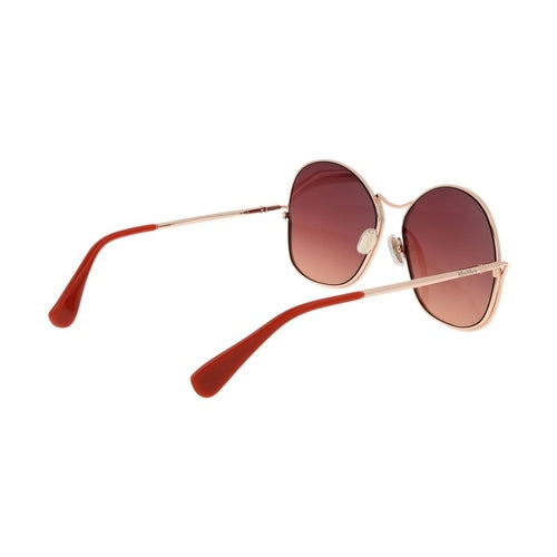 Max Mara Rose Gold Metal Sunglasses