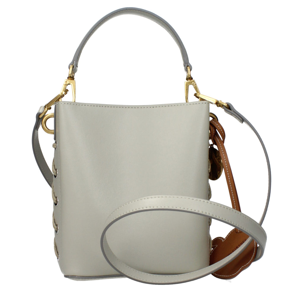 Stella McCartney Gray Leather Handbag