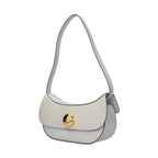 Marni Gray Leather Shoulder Bag