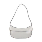 Marni Gray Leather Shoulder Bag