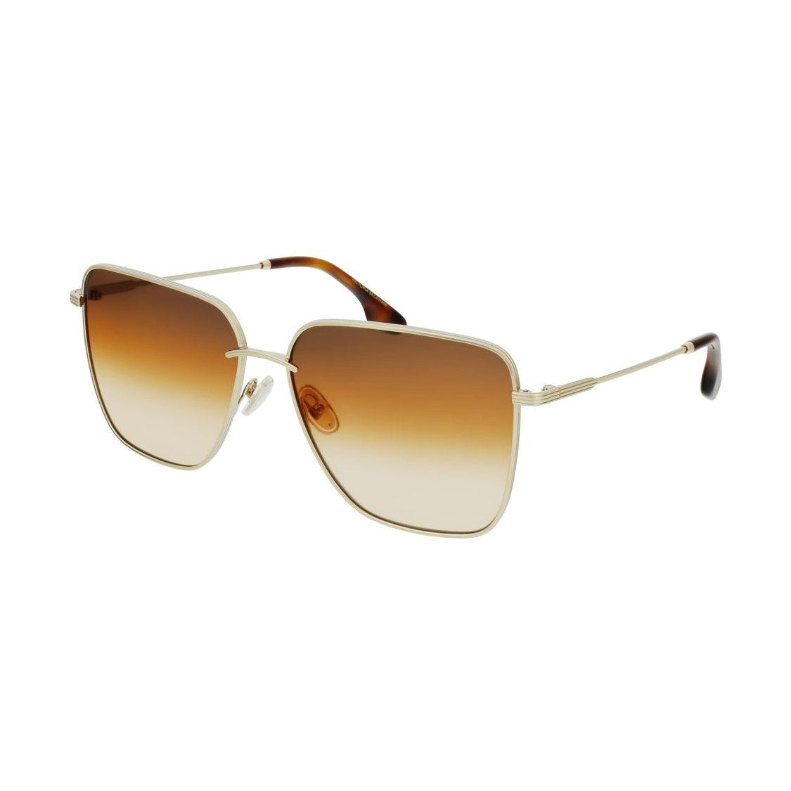 Victoria Beckham Gold Metal Sunglasses